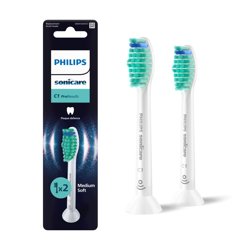 Насадки для зубної щітки PHILIPS Sonicare HX6012/87 ProResults, 2 шт